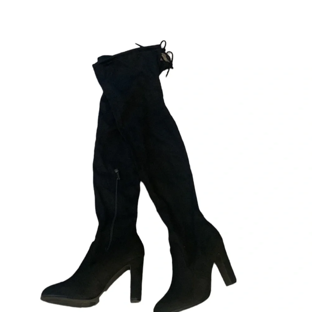 Cape Robbin black over the knee boots size 9